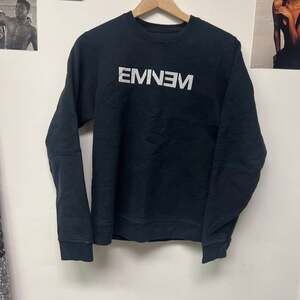Eminem Classic Logo Black Crewneck Sweatshirt
